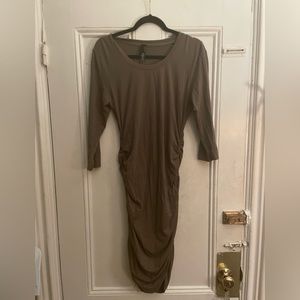 BOBI Jersey green dress Sz Medium